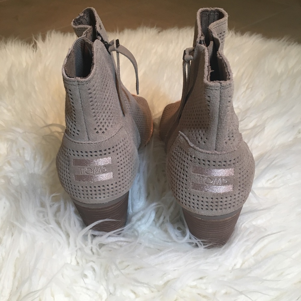 Toms Majorca Peep Toe booties - Picture 2 of 7